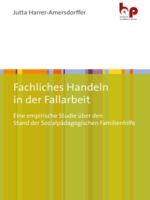 cover image of Fachliches Handeln in der Fallarbeit